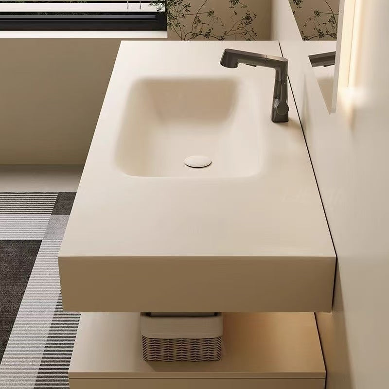 New-Material Hotel-Style Durable Hot-Bent Bathroom Basin